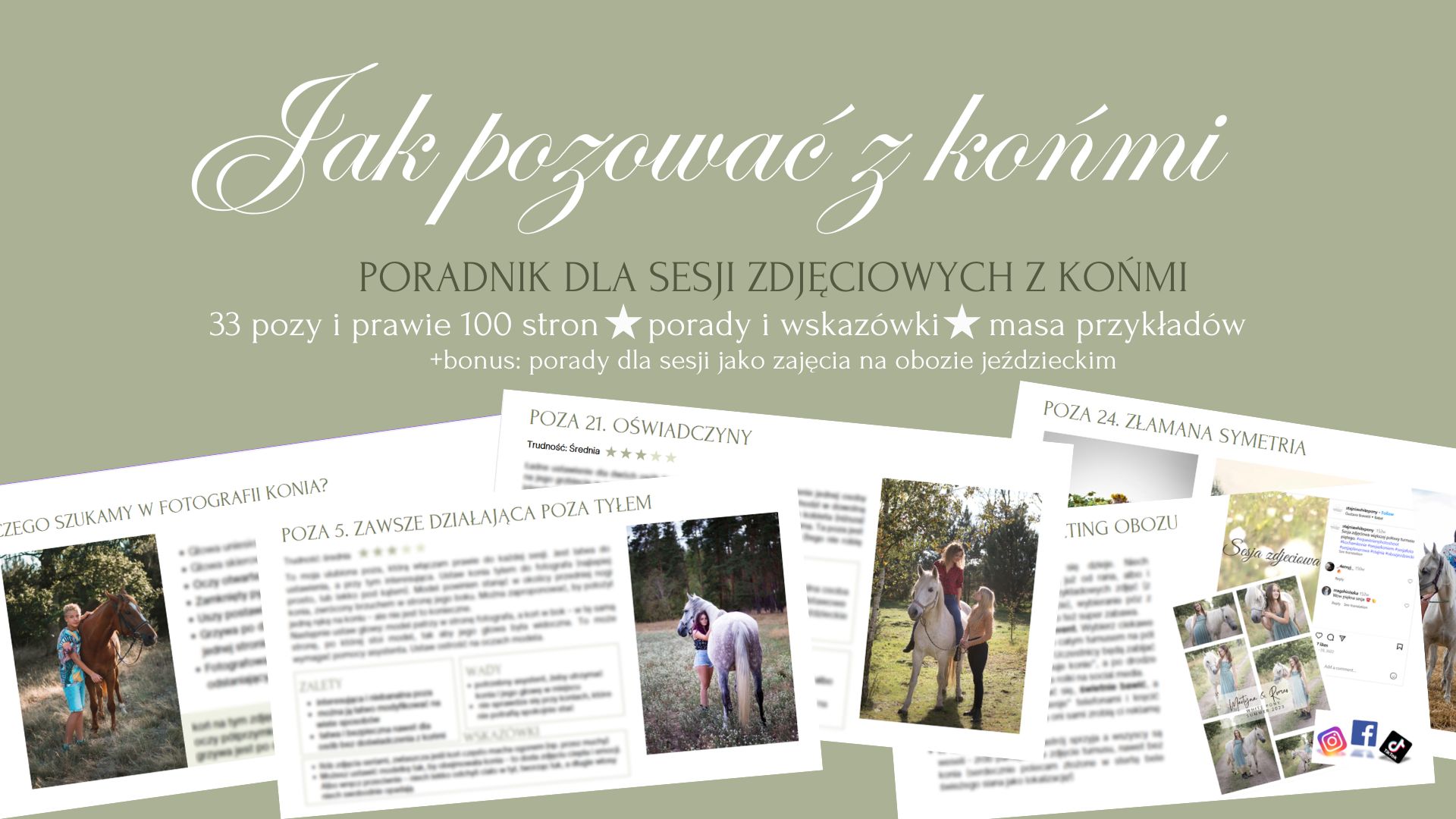 Sesje zdjęciowe z końmi - megaporadnik